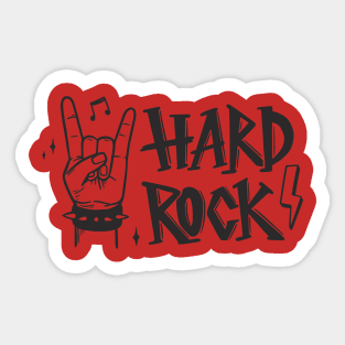 Hard Rock Sticker